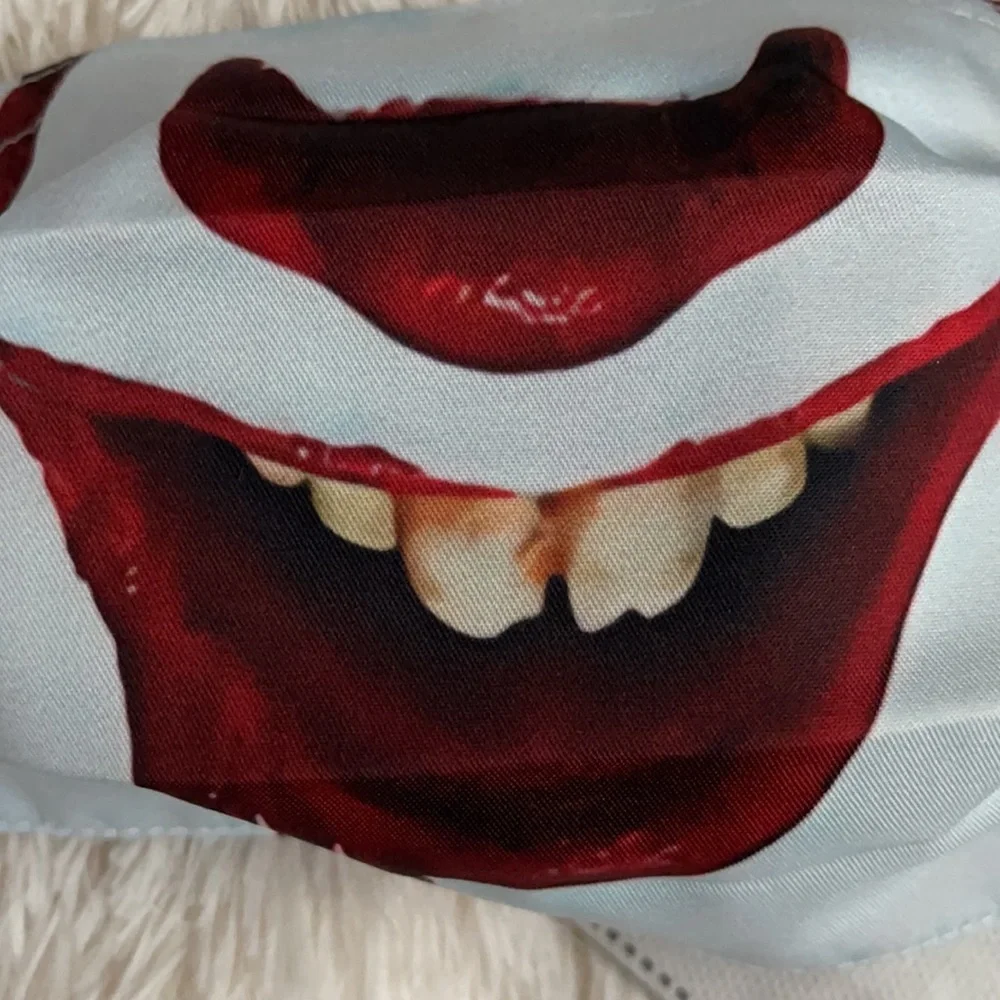 New evil clown face mask